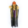 Halloween Animated Decoration-National Tree Company Halloween Pre Lit Animated Hanging Scarecrow, Black, Sound Activated, Led Lights, Battery Operated, 6 Feet