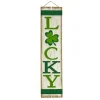St. Patricks Day Decor-National Tree Company Lucky Wooden Sign, Green, Saint Patrick'S Day Collection
