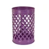 Outdoor Lights-National Tree Company National Outdoor Living Lantern Candleholder, Dusty Lavender, Modern Design And Finish, 12 Inches