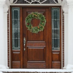 21" To 24" Wreath-National Tree Company 24" Glistening Pine Prelit Wreath
