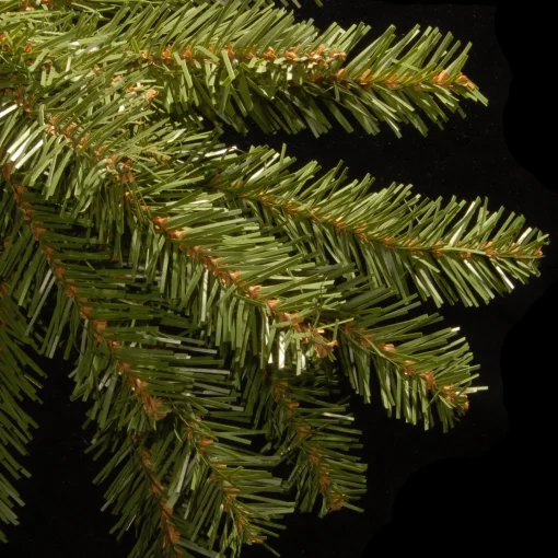 Dual Color-National Tree Company Pre-Lit Artificial Full Christmas Tree, Green, Dunhill Fir, Dual Color Led Lights, Includes Stand, 7.5 Feet
