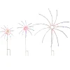 Patriotic Accessories-National Tree Company Patriotic Light Up Fireworks Lawn Decor, 3Pc, 165 Multi Copper Wire Led Lights, Ul
