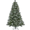 7Ft - 9Ft-National Tree Company Pre-Lit Artificial Christmas Tree, Bryson Pine, With Warm White Led Lights, Plug In, 7.5 Ft