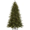 7Ft - 9Ft-National Tree Company Pre-Lit 'Feel Real' Artificial Christmas Tree, Easton Spruce, Green, Dual Color Led Lights, Includes Stand, 7.5 Feet