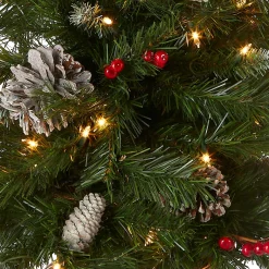 Christmas Bundles-National Tree Company Pre-Lit Frosted Berry Assortment