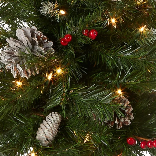 Christmas Bundles-National Tree Company Pre-Lit Frosted Berry Assortment
