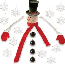 Christmas Accessories-National Tree Company Snowman Kit Tree Dress Up