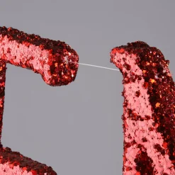 Valentine'S Day Accessories-National Tree Company Valentine' Banner, Red, Decorated With Red Glitter, Valentine'S Day Collection, 6 Feet