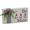 Valentine'S Day Accessories-National Tree Company Valentine'S 'Be Mine' Tabletop Decoration, White, Valentine'S Day Collection, 9 Inches