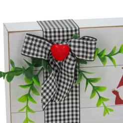 Valentine'S Day Accessories-National Tree Company Valentine'S 'Be Mine' Tabletop Decoration, White, Valentine'S Day Collection, 9 Inches