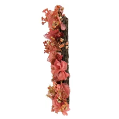Valentine'S Day Wreath-National Tree Company Valentine'S Floral Heart Wreath, Decorated With Flower Blooms, Seed Pods, Berry Clusters, Valentine'S Day Collection, 16 Inches