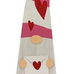 Valentine'S Day Accessories-National Tree Company Valentine'S Gnomes Porch Decoration, Pink, Valentine'S Day Collection, 43 Inches