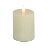 Christmas Accessories-National Tree Company 4X6 Hgtv Home Collection Flameless Georgetown Pillar Candle, Ivory