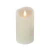 Christmas Accessories-National Tree Company 3X7 Hgtv Home Collection Flameless Heritage Pillar Candle, Ivory