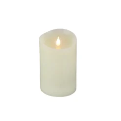 Christmas Accessories-National Tree Company 4X6 Hgtv Home Collection Flameless Heritage Pillar Candle, Ivory